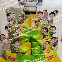 Картонена торта Мистър Бийн 8 / Mr.Bean 8