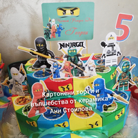 Картонена торта Нинджаго 7 / Ninjago 7