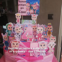Картонена торта Плачещи бебета 7 / Cry`s Babies 7