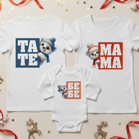 Семеен коледен комплект- Мама и Тати