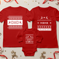 Семеен коледен комплект- Мама и Тати