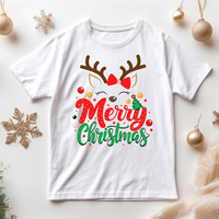 Коледна Тениска -Merry Deer-mas