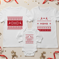 Семеен коледен комплект- Мама и Тати