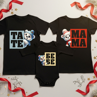 Семеен коледен комплект- Мама и Тати