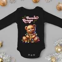 Бебешко боди -коледно мече