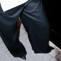 TRIANGLE BLACK TROUSERS