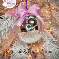 Прозрачна топка със снимка