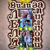 Рамка за снимки с мъх