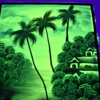 Hanmade UV LED Painting 