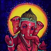 Hanmade UV LED Painting 