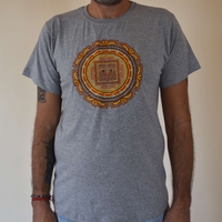 Eyes of Buddha Handmade Embroidery T-shirt