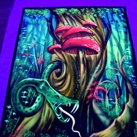 Hanmade UV LED Painting 