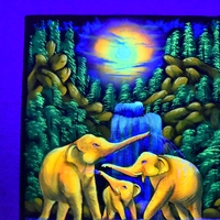 Hanmade UV LED Painting 