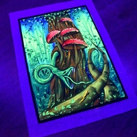 Hanmade UV LED Painting 