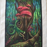 Hanmade UV LED Painting 