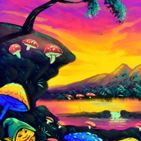 Hanmade UV LED Painting 