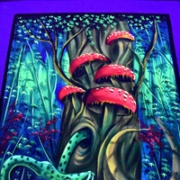 Hanmade UV LED Painting 