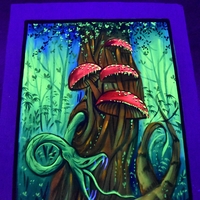Hanmade UV LED Painting 