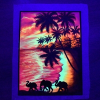 Hanmade UV LED Painting 