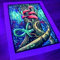Hanmade UV LED Painting 