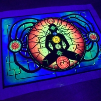 Hanmade UV LED Painting 