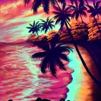Hanmade UV LED Painting 