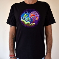 Fairy Yin and Yang Embroidery T-shirt