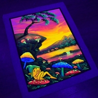 Hanmade UV LED Painting 