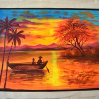 Handmade UV LED Painting 