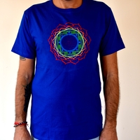 Shree Yantra Embroidery T-shirt