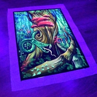 Hanmade UV LED Painting 
