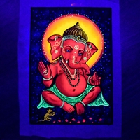 Hanmade UV LED Painting 