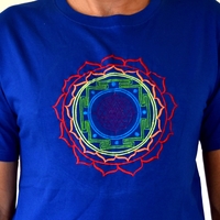 Shree Yantra Embroidery T-shirt