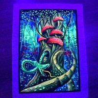Hanmade UV LED Painting 