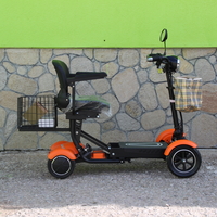 Електрическа сгъваема четириколка 750W MaxMotors
