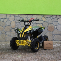 Детско бензиново ATV MaxMotors Grizzly SPORT – BLACK & YELLOW