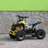 Детско бензиново ATV MaxMotors Grizzly SPORT – BLACK & YELLOW