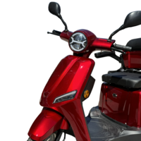Електрическа триколка В1 | Червена, 1500W, 5 батерии, 2024