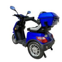 Електрическа триколка В1 | Синя, 1500W, 5 батерии, 2024