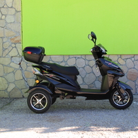 ЕЛЕКТРИЧЕСКА ТРИКОЛКА-СКУТЕР MAX SPORT 1500W BLACK