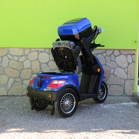 Електрическа триколка Max Motors FM2 PRO 1800W, 25Ah, Blue