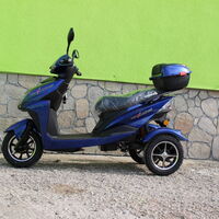 ЕЛЕКТРИЧЕСКА ТРИКОЛКА-СКУТЕР MAX SPORT 1500W BLUE