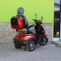 Електрическа триколка Max Motors FM2 PRO 1800W, 25Ah, RED