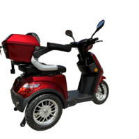 Електрическа триколка В1 | Червена, 1500W, 5 батерии, 2024