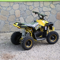 Детско бензиново ATV MaxMotors Grizzly SPORT – BLACK & YELLOW