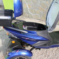 ЕЛЕКТРИЧЕСКА ТРИКОЛКА-СКУТЕР MAX SPORT 1500W BLUE
