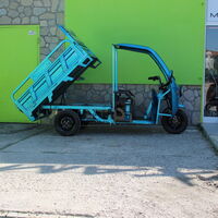 Електрическа Селскостопанска Триколка с Покрив 2000W Maxmotors