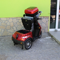 Електрическа триколка Max Motors FM2 PRO 1800W, 25Ah, RED