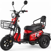 Двуместна електрическа триколка PUDDING | 1800W, Задно Предаване, 2025г