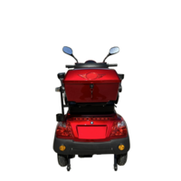 Електрическа триколка В1 | Червена, 1500W, 5 батерии, 2024